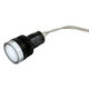 Zöld LED jelzőfény 16 mm