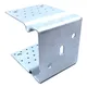 Oszlop talp U alakú roxor nélkül 141x120x125mm