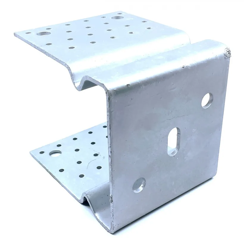 Oszlop talp U alakú roxor nélkül 141x120x125mm