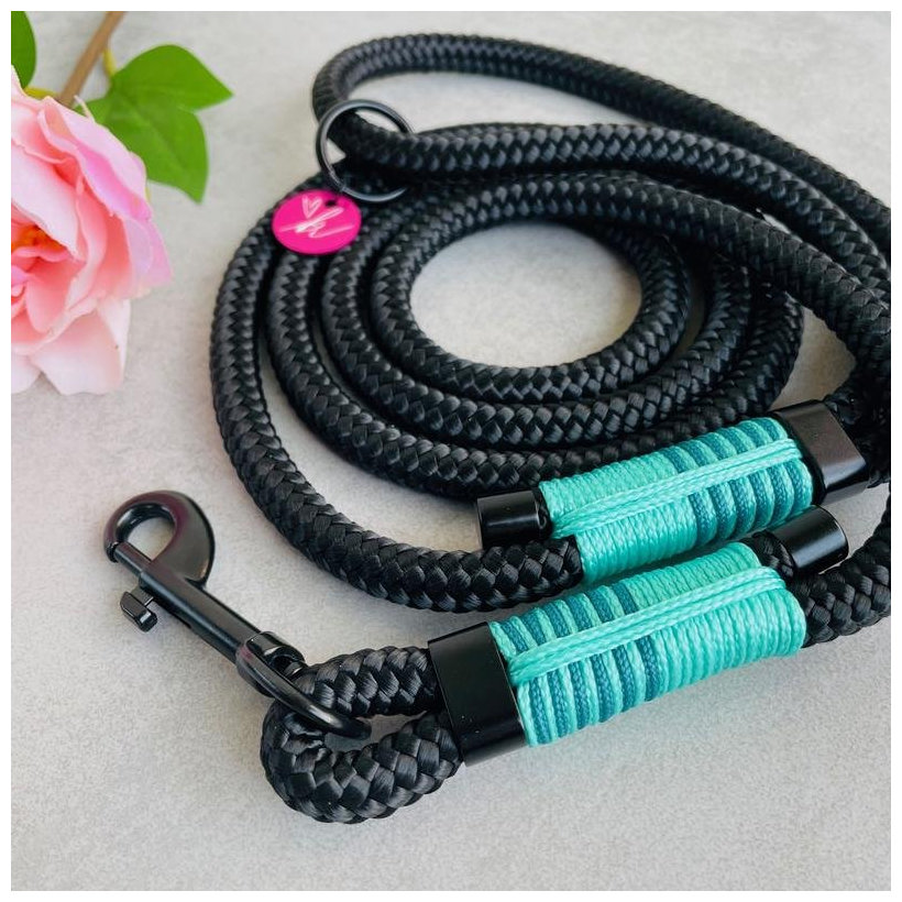 Forgó karabiner fekete 55x10mm