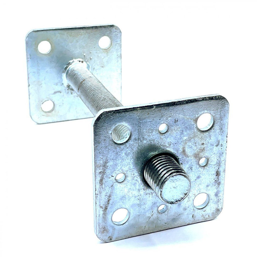 Állítható oszloptalp M20x200 (110x110+80x80)