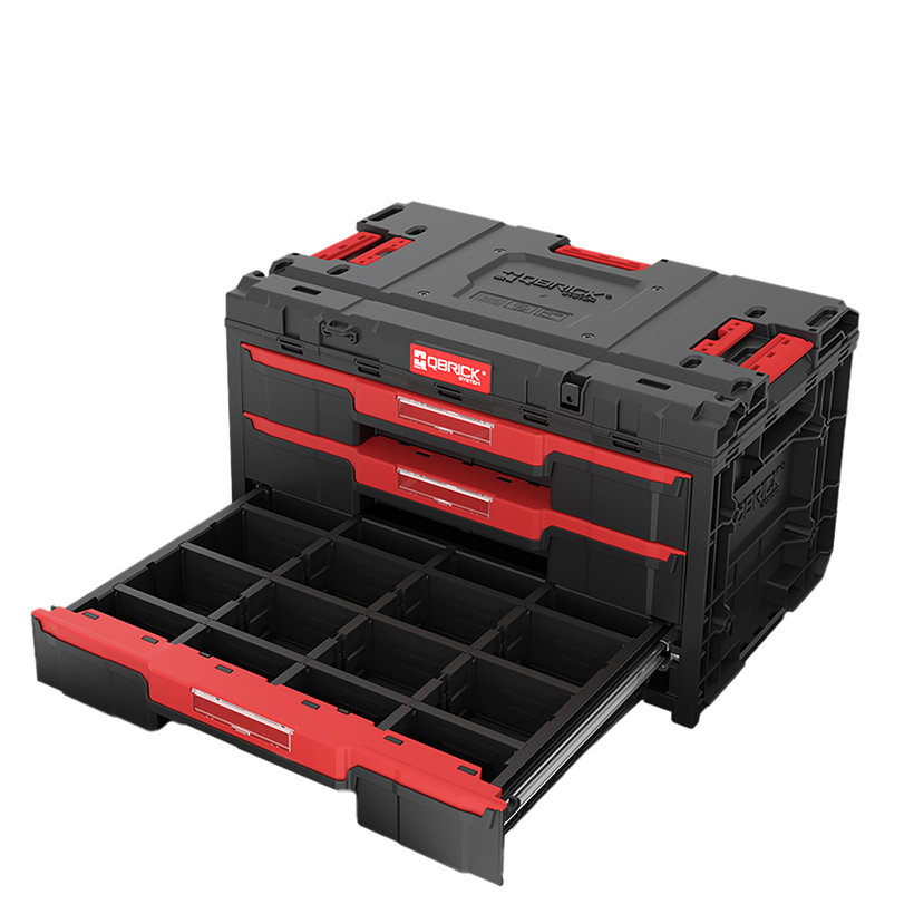 QBRICK System ONE Drawer 3 Toolbox 2.0 szerszámosláda