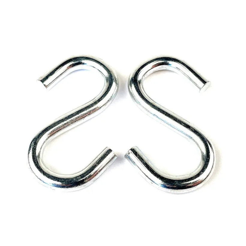 S horog rozsdamentes acél 8 mm