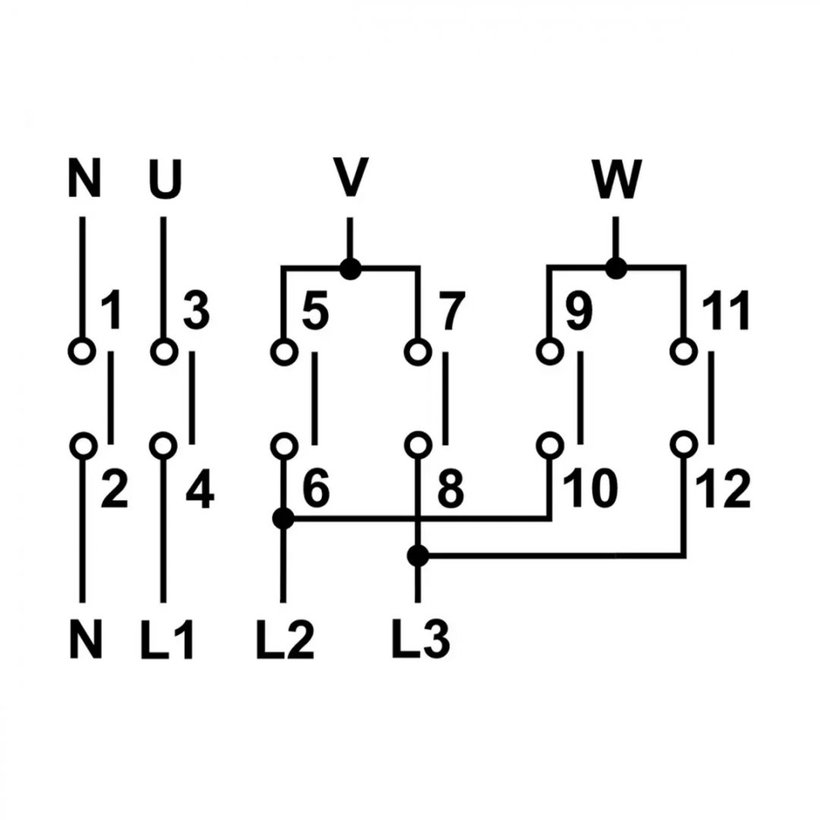 Választókapcsoló, 20A