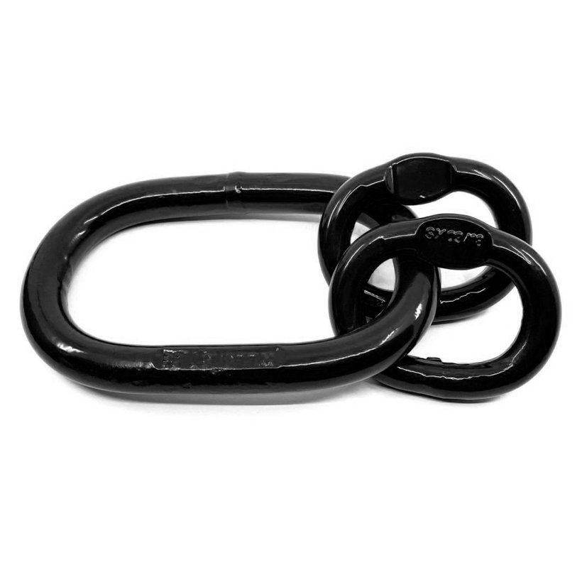 Részszerelvény láncra 80 o. fekete 10 mm - 6,7 T