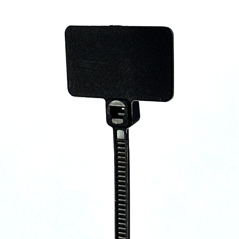 Jelölőcímke szalaggal fekete - 3,6x220mm