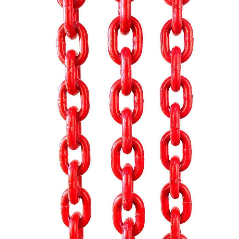 Láncos felfüggesztés szem-3 kampó 80 o. rövidítővel (4 m, 2360/1700 kg, 6 mm)