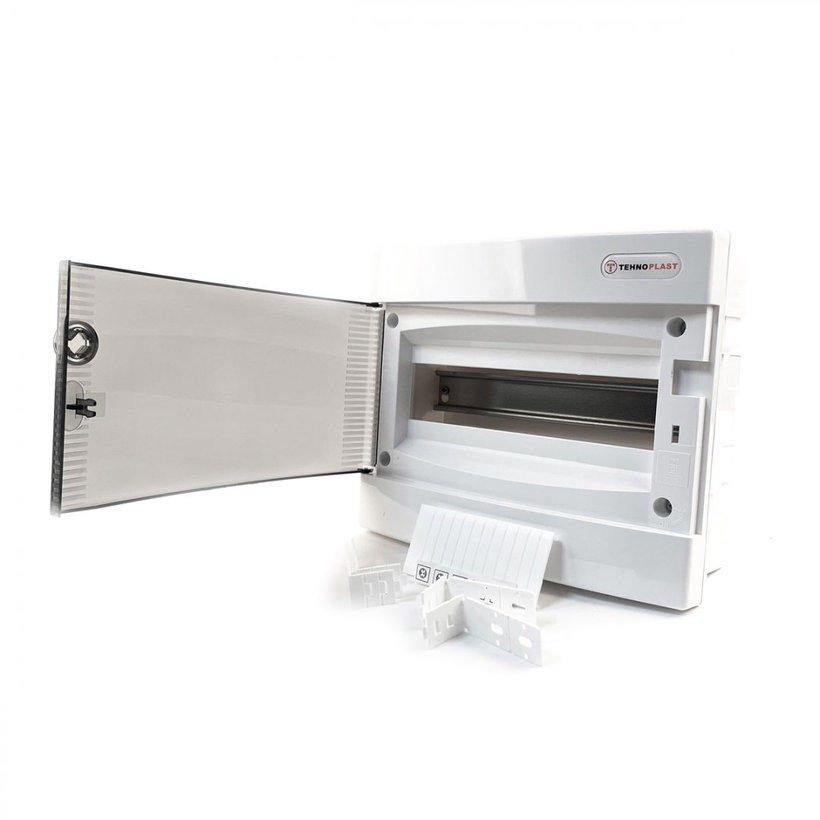 Kapcsolótábla süllyesztett fehér U12 - C/P 283x232x106mm