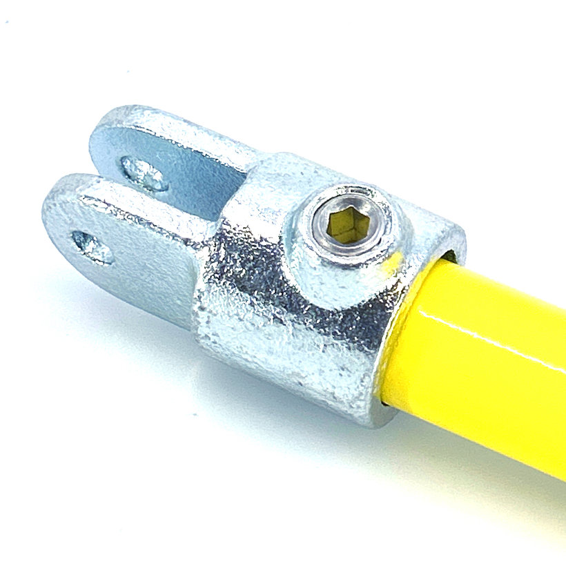 Paneltámogató csatlakozó 27 mm - horganyzott