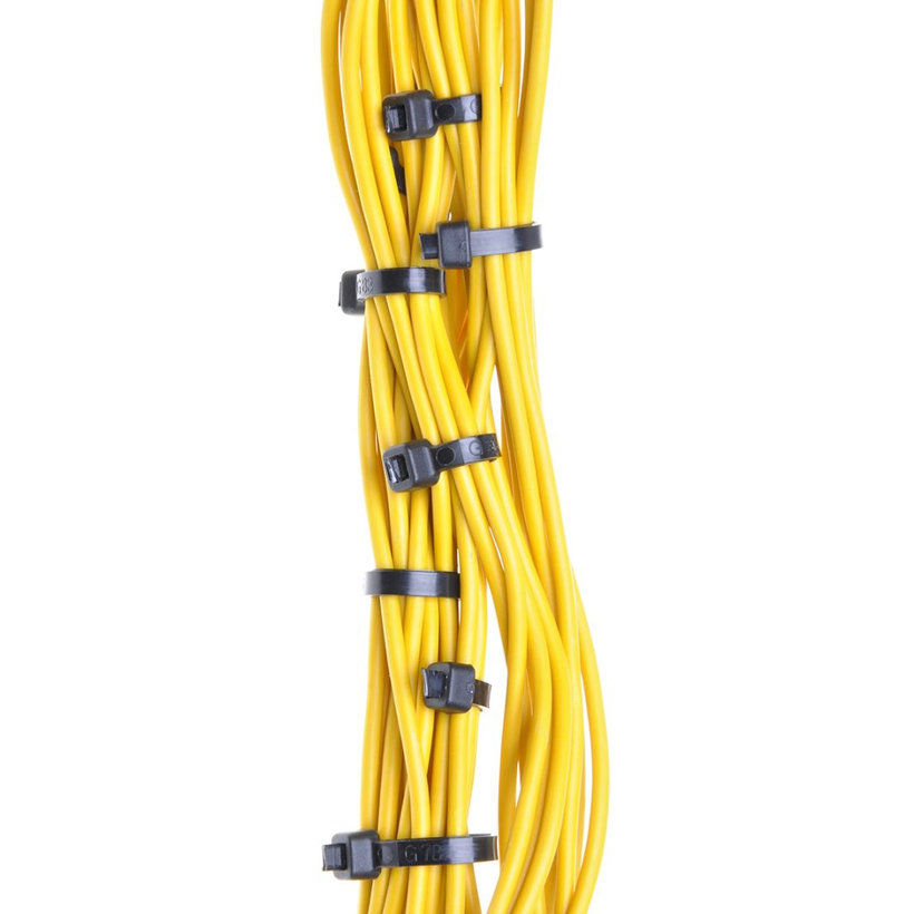 Kábelkötegelő fekete 4,8x280mm