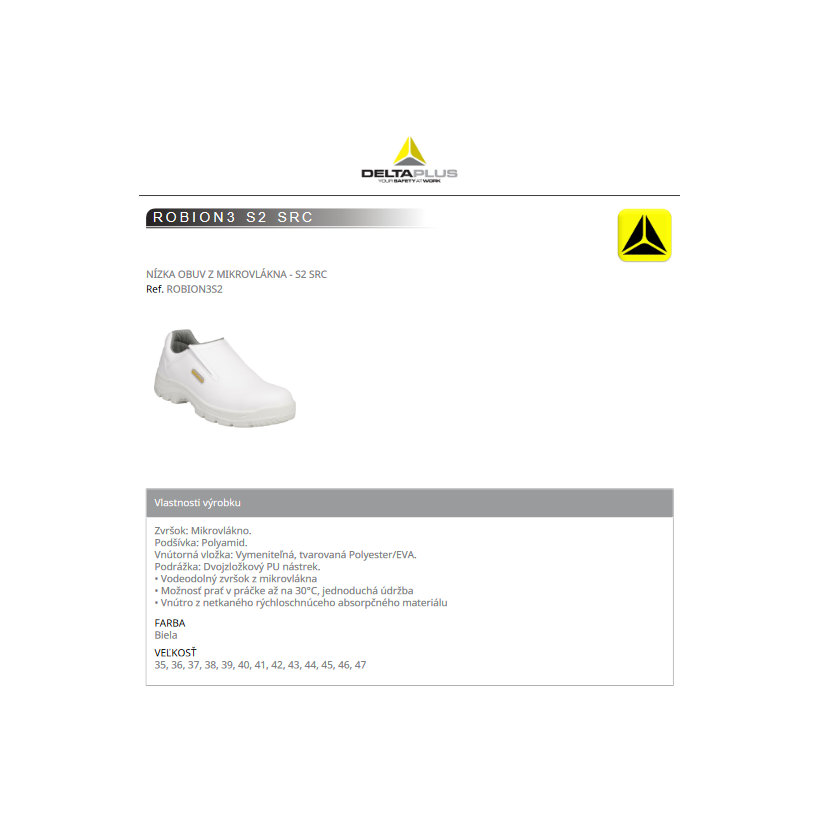 Munkacipő ROBION3 S2 38