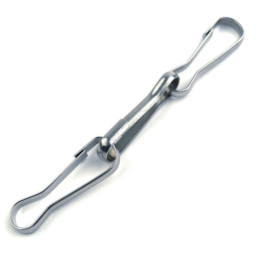 Karabiner rozsdamentes acél simplex A2 40 mm