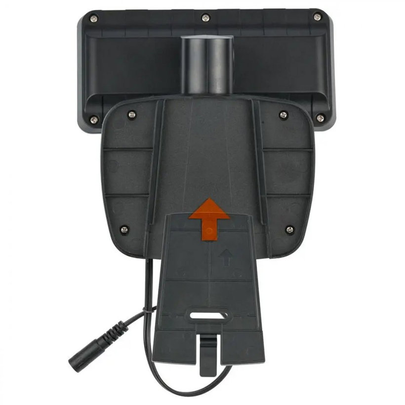 Szolár LED reflektor PIR mozgásdetektorral antracit