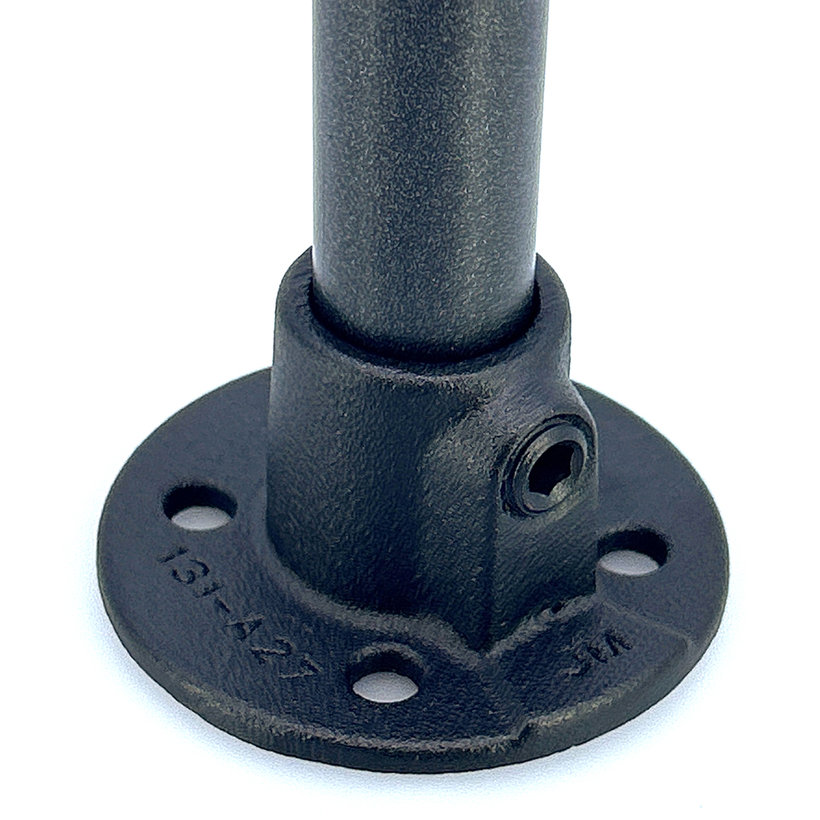 Támogató csatlakozó 27 mm - fekete