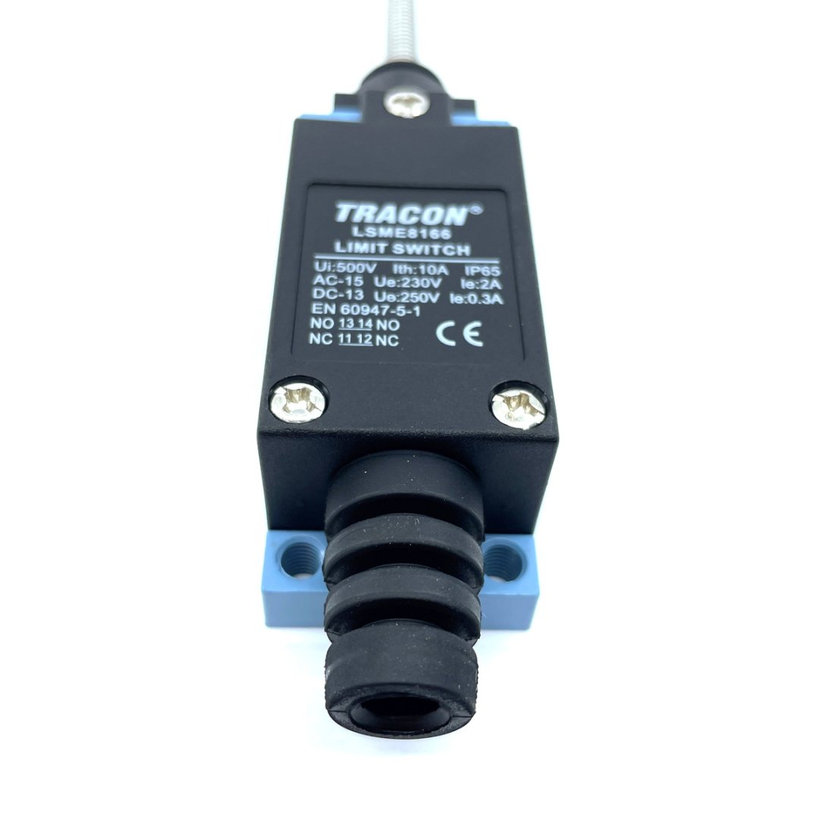 Helyzetkapcsoló, rugószáras (műanyag+acél)