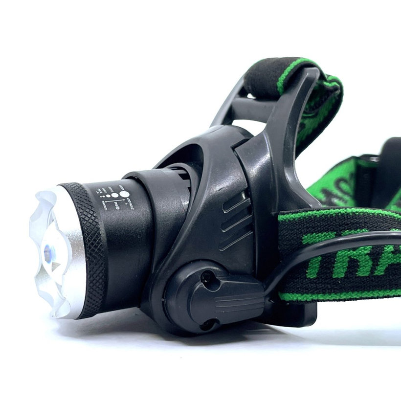 Fejlámpa, akkumulátorral, állítható fókusszal 5W