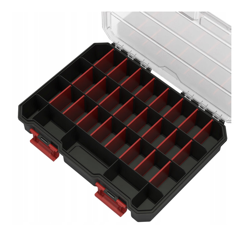 4 darabos Compact SET 1 B fekete rendszerező készlet