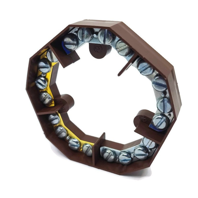 Sorkapocs koszorú 5P barna