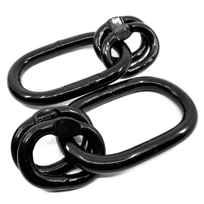 Részszerelvény láncra 80 o. fekete 10 mm - 6,7 T