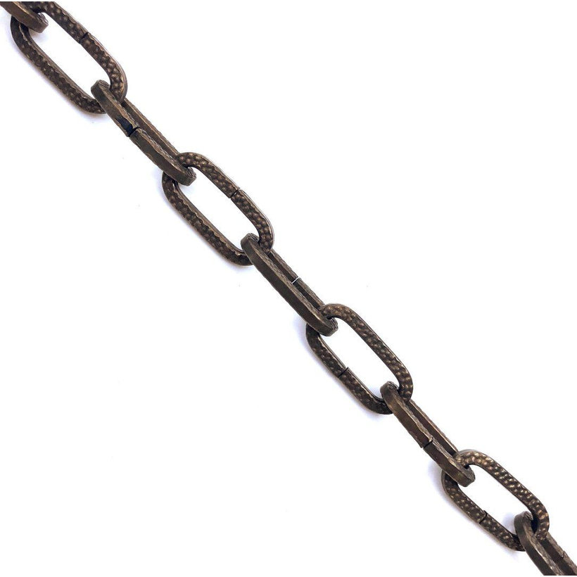 Dekoratív lánc kovácsolt barnított 4mm