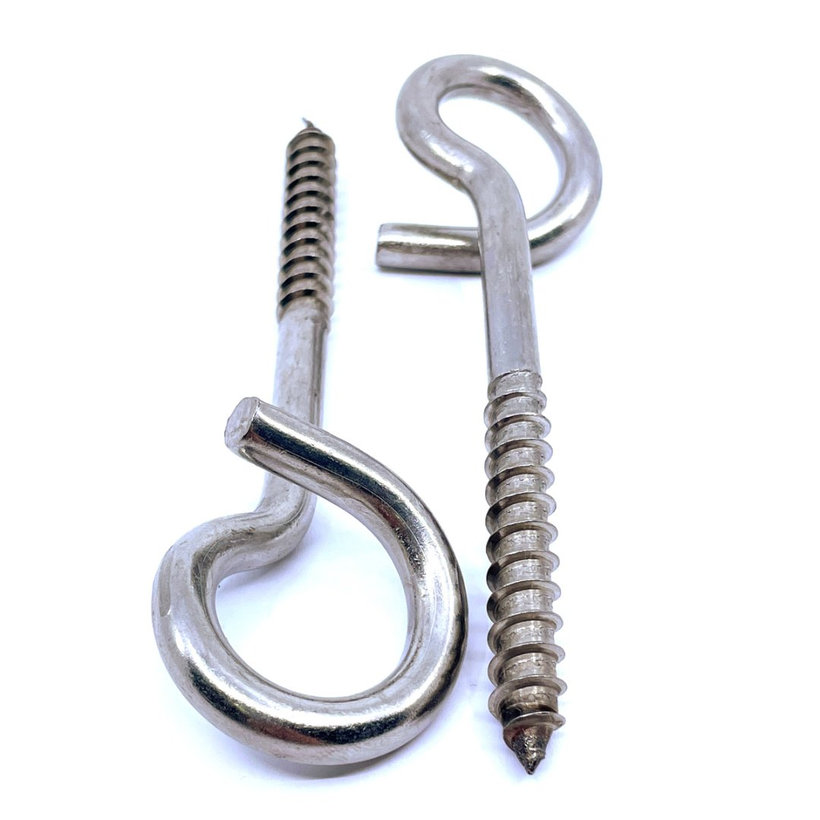 Hintakampó csavarral - rozsdamentes acél A2 120 mm