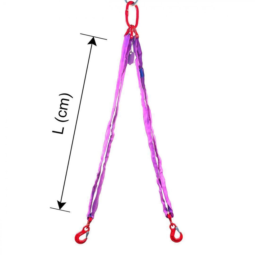 Textil függeszték SZEM-2 KAMPÓ 1400/1000 kg, 6 m