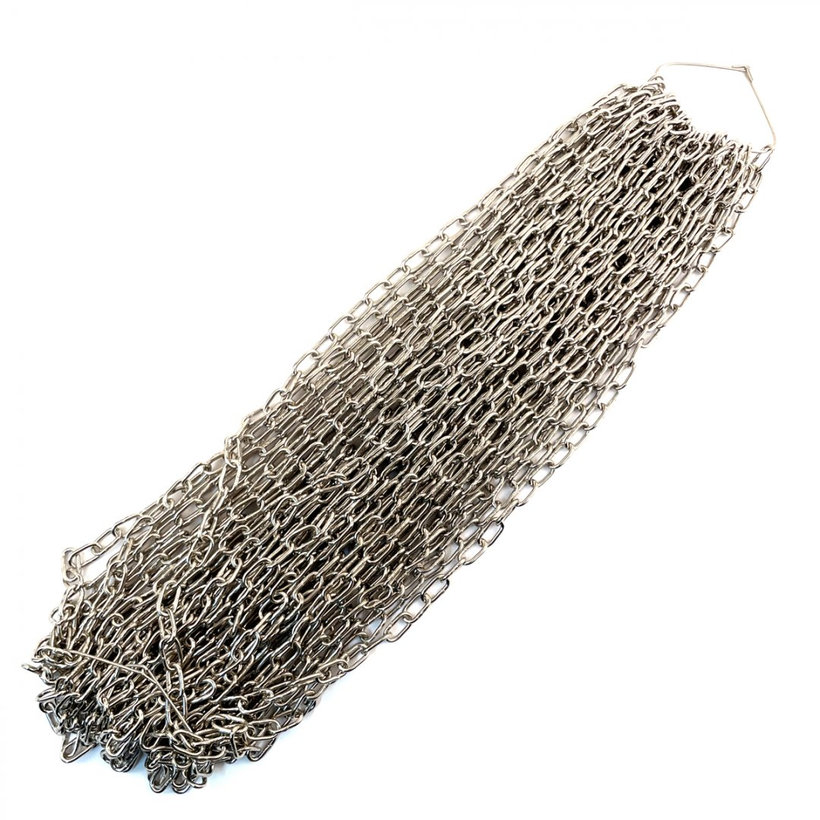 Dekoratív lánc nikkelezett 2,8mm