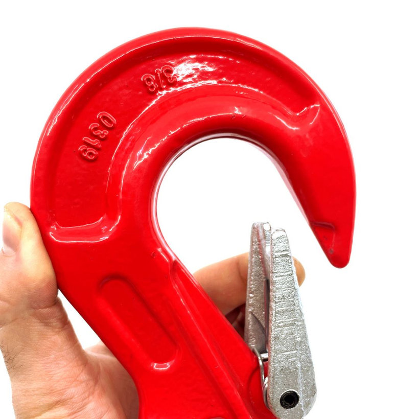 Kampó villával HVX 80 o. piros 6mm