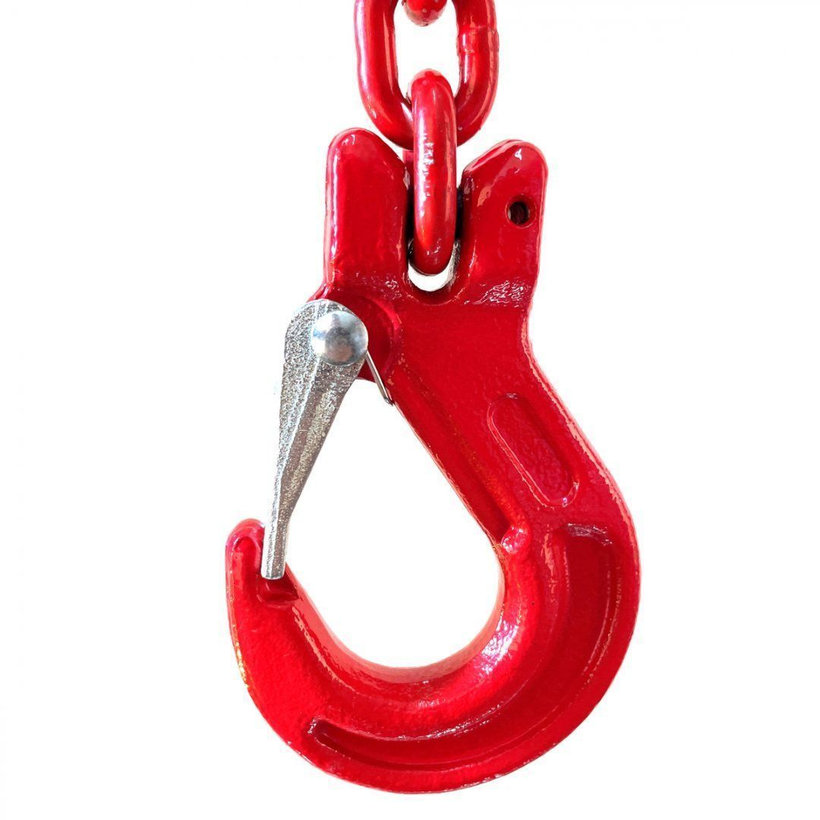 Rögzítőlánc kétrészes (2200kg, 6mm, 4m)