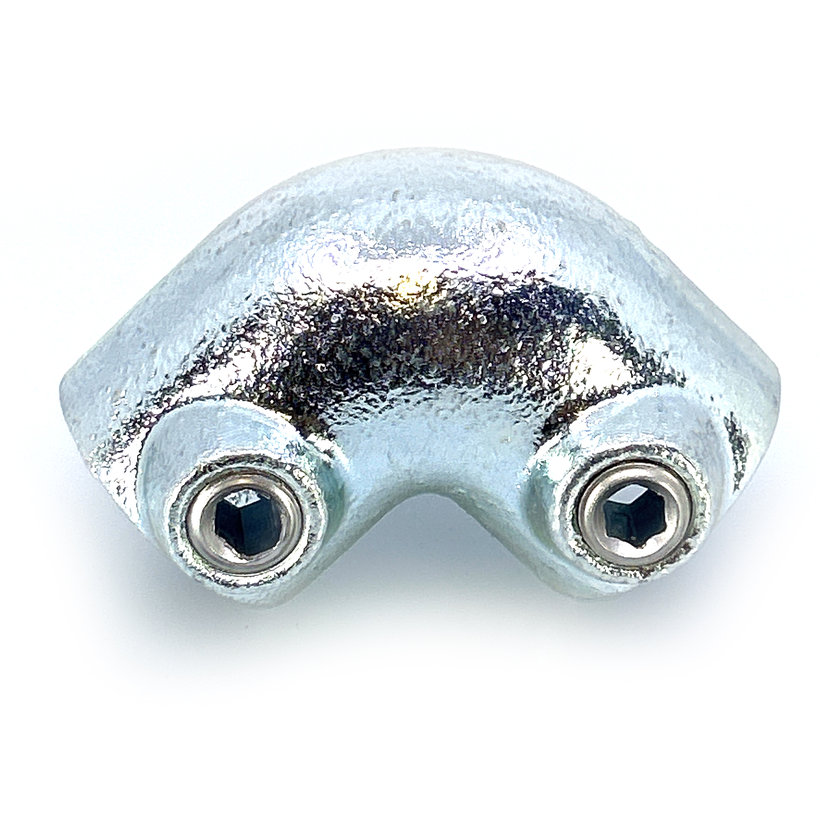 Kötőelem L-alakú 27 mm - horganyzott