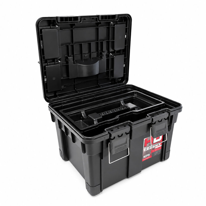 QBRICK HD Compact Logic Black szerszámosláda