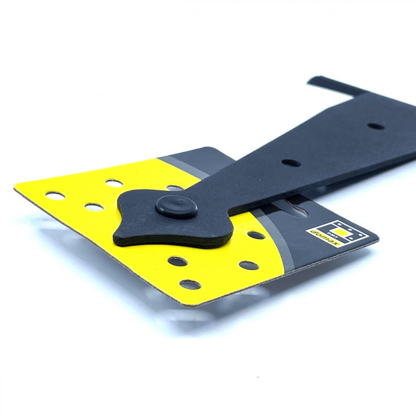 Háromszög alakú dekoratív zsanér ZTO 150