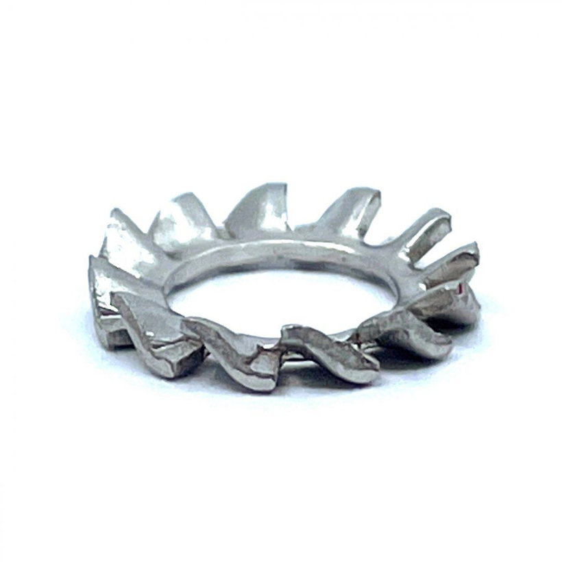 Legyező alakú alátét DIN 6798A rozsdamentes acél A2 M5