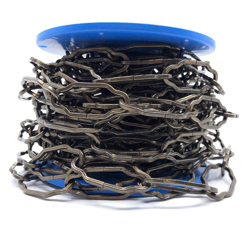 Dekoratív csillár lánc/páncélozott sárgaréz 2,8mm