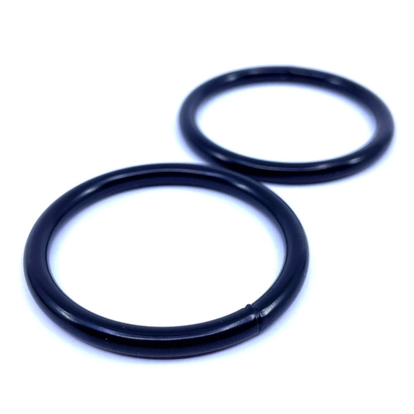 Hegesztett gyűrű fekete 3x15mm