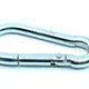 Tűzoltó karabiner horganyzott DIN 5299C 4mm