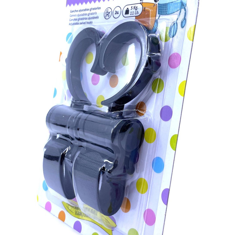 Forgó kampók babakocsihoz