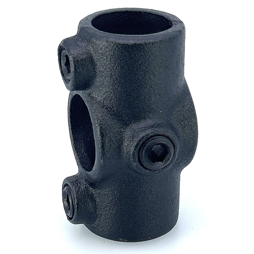 Kötőelem X-alakú 27 mm - fekete