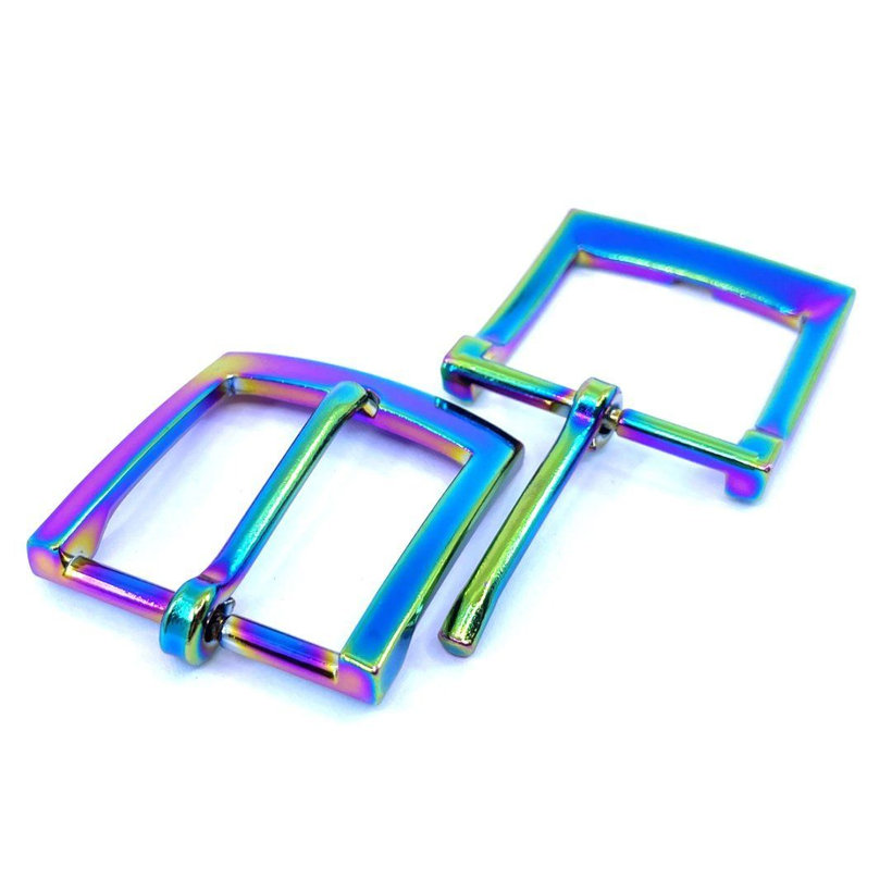 Nyakörvcsat szivárványos 25mm