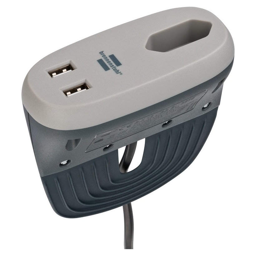 Asztali aljzat 1-utas, lapos 3m