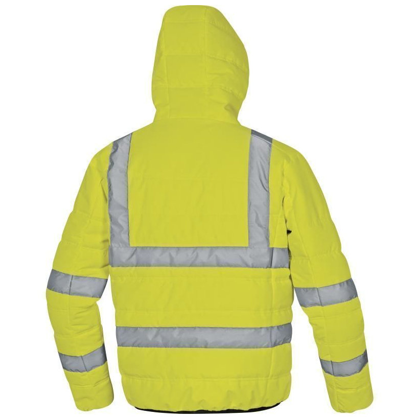 Fényvisszaverő steppelt kabát DOON HV sárga 3XL