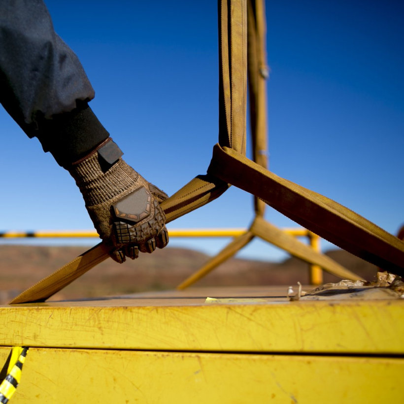 Végtelen hurok - emelőszíj kék 8T/2-4M