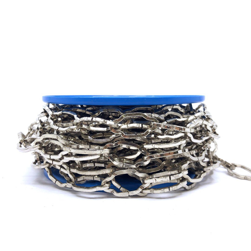 Dekoratív csillár lánc/nikkelezett 2,3mm