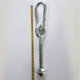 Hintakampó karabinerrel Zn M12x230mm