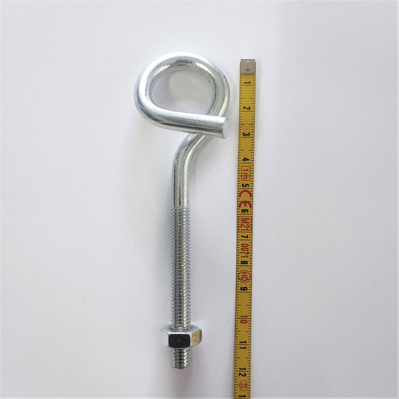 Hintakampó menettel zn M8x120mm