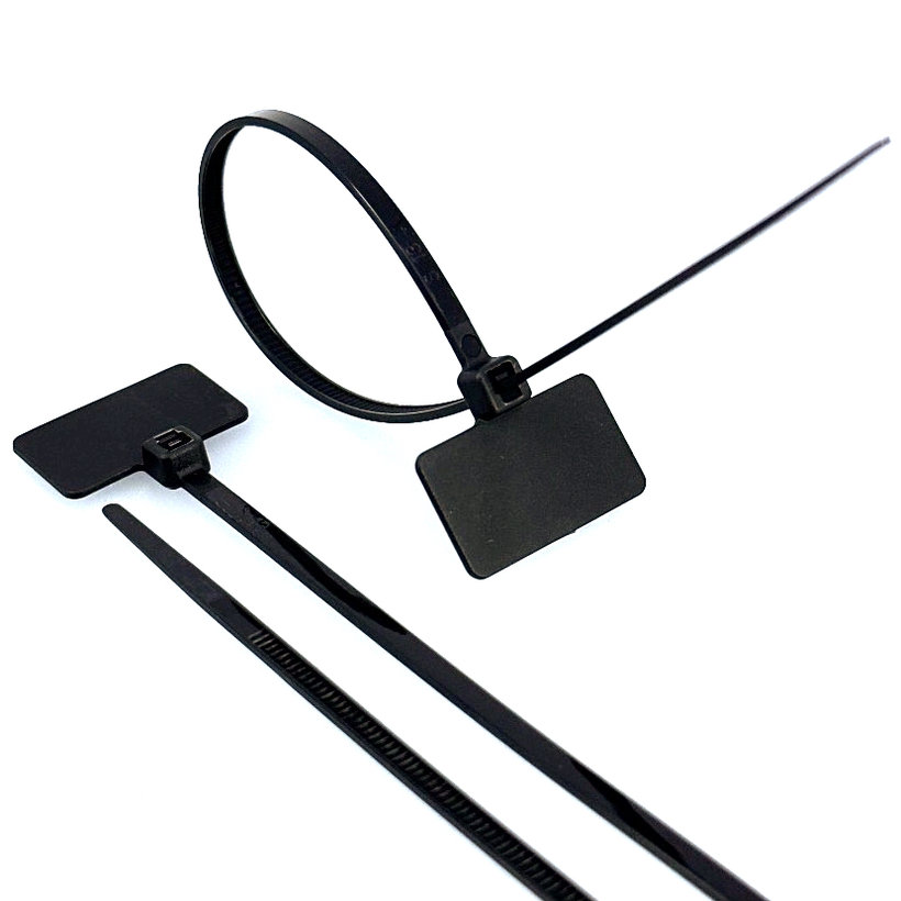 Jelölőcímke szalaggal fekete - 3,6x220mm