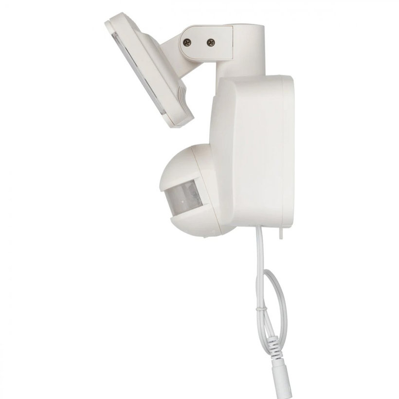 Szolár LED reflektor PIR mozgásdetektorral fehér