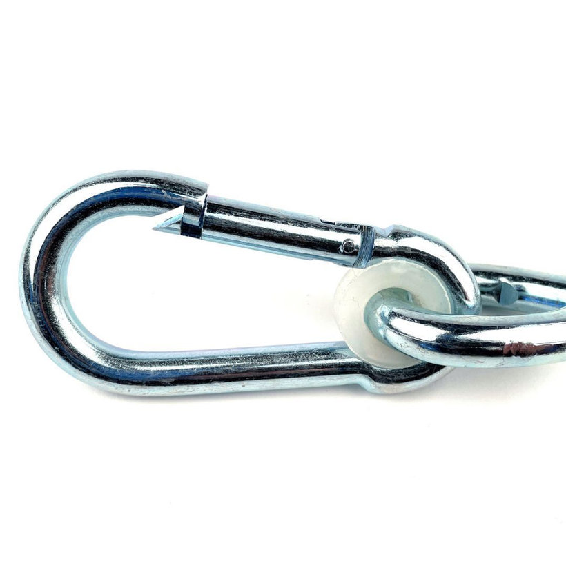 Hintakampó karabinerrel Zn M12x350mm