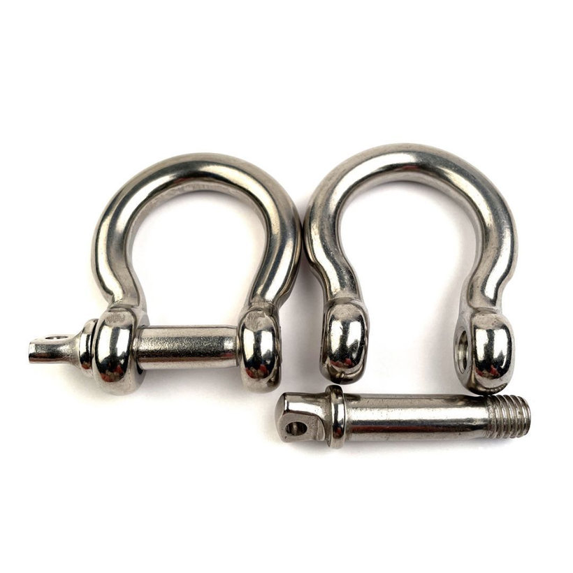 Rozsdamentes acél lánczár ív alakú 10mm