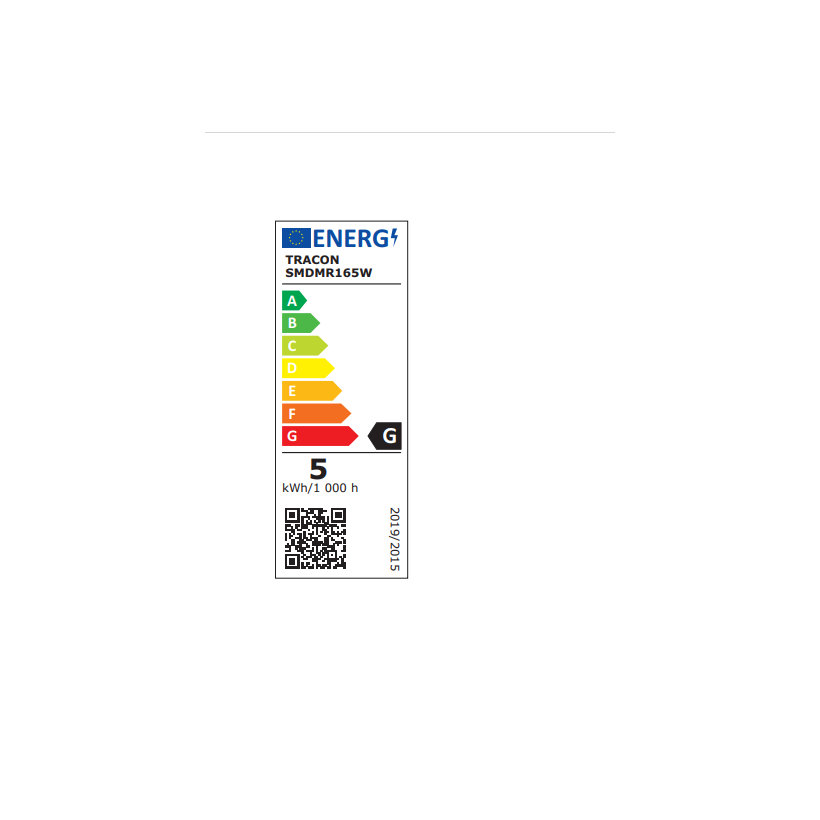 SMD LED spot fényforrás G5.3 5W MR16 - meleg fehér